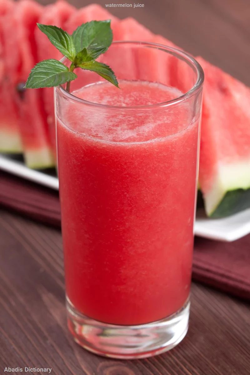 watermelon juice